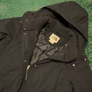 The North Face Women's Black Hooded Ski Jacket
